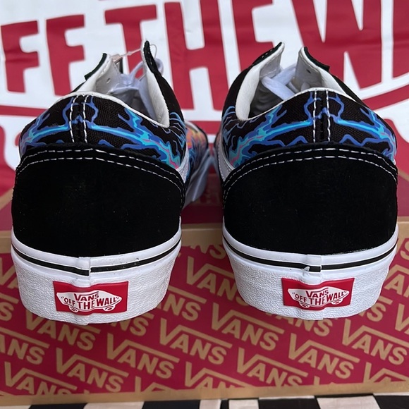 Vans Old Skool Electric Flame Black/True White WMNS sneakers - Picture 13 of 16